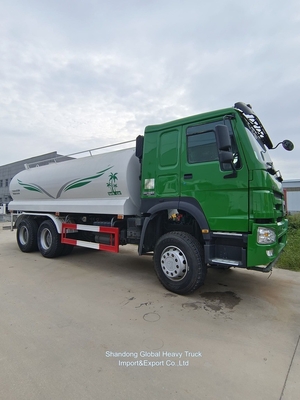 Sinotruk HOWO Tangki Air Traktor Pemadam Kebakaran Kargo 6X4 Deliver Bowser Trailer