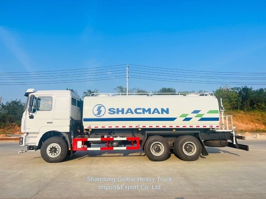 truk tangki air Shacman 20m3 F2000 6×4 truk penyemprotan