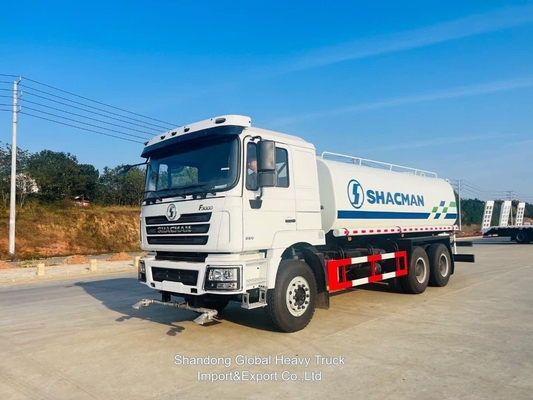 truk tangki air Shacman 20m3 F2000 6×4 truk penyemprotan