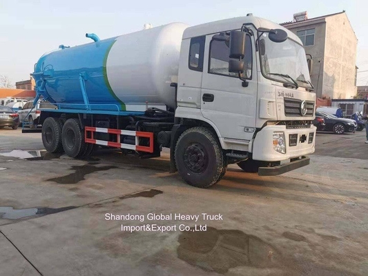 16cbm Shacman kendaraan sedot fekalitas limbah tanker truk sedot limbah truk sedot