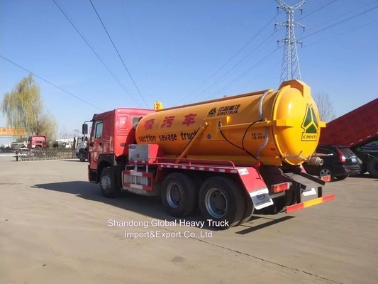 Dongfeng 6X4 18cbm 18ton Tanker Penyedot Air Limbah Vakum Truk Penyedot Air Limbah Vakum