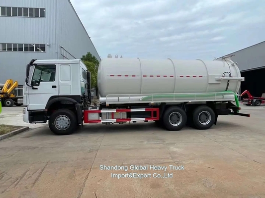 Sinotruk HOWO 6X4 20cbm Tangki vakum penghisap limbah