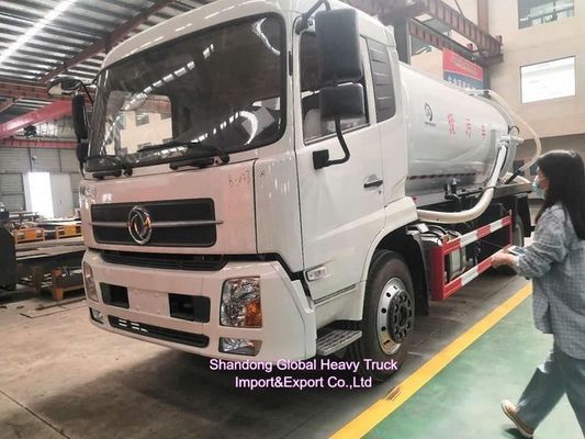Truk Tinja Vakum DONGFENG 4*2 5000L dengan Tenaga Kuda 280hp untuk Pengumpulan Lumpur yang Efisien