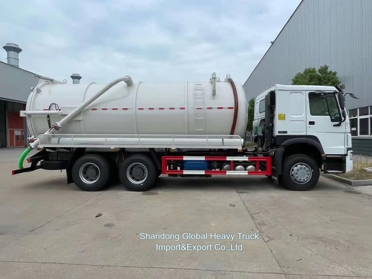 Sinotruk HOWO 6X4 20cbm Tangki vakum penghisap limbah