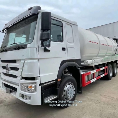 Sinotruk HOWO 6X4 Truk pembuangan limbah atau pembuangan kotoran Truk pengiriman Truk transportasi Truk kargo