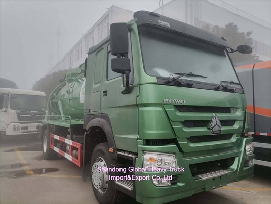HOWO 20cbm 4*2 Pengemudi Kanan 266HP Truk Penyedot Limbah