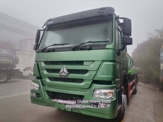 HOWO 371HP 6*4 Kondisi baru truk hisap limbah untuk pengumpulan yang efisien