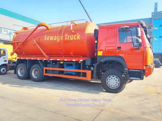 Shacman F3000 6X4 Truk Penyedot Limbah 20 Meter Kubik Volume 300HP