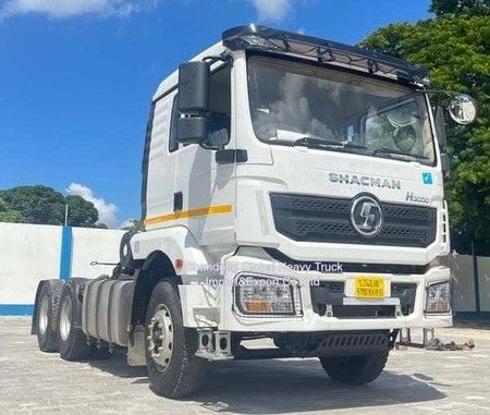 Euro 2 Shacman F3000 6×4 Traktor Traktor dengan 351-450hp Mesin untuk Transportasi Tugas Berat