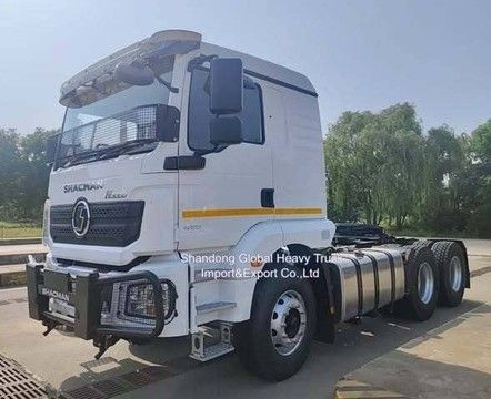 Euro 2 Shacman F3000 6×4 Traktor Traktor dengan 351-450hp Mesin untuk Transportasi Tugas Berat