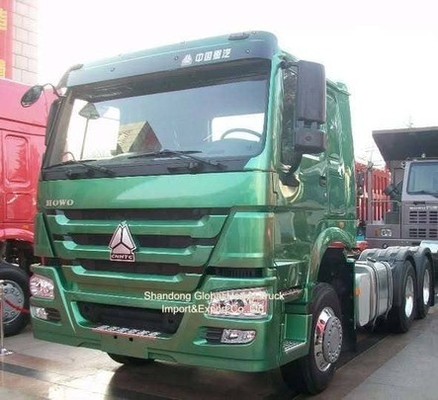 Sinotruk Digunakan HOWO 6X4 12wheeler 371HP 375 420HP Traktor Truk Prime Mover Kepala Traktor Dijual