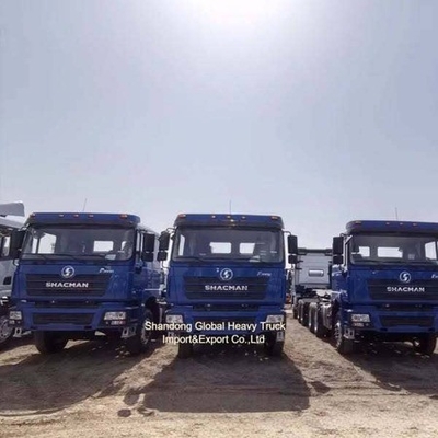 Shacman Traktor Truk 6X4 Traktor Kargo Berat 371HP Prime Mover Dongfeng Roda Traktor Truk