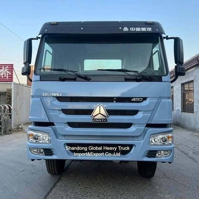 371HP dan 420HP Sinotruck HOWO A7 6X4 Traktor Traktor dengan Ban 12.00R20