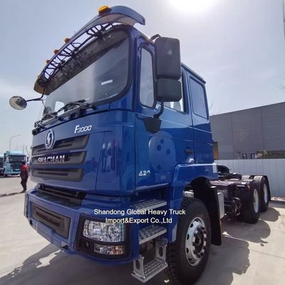 Truk Traktor Shacman X3000 6X4 dengan Tenaga Kuda 351-450hp dan Standar Emisi Euro 2 untuk Pengangkutan Kargo Tugas Berat