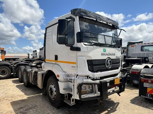 6X4 Drive Kiri atau Drive Kanan 380HP Shacman F3000 Tractor Trailer Digunakan Truk Kepala Traktor
