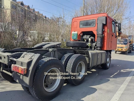 Sinotruk HOWO Truk Baru 6X4 4X2 Truk Trailer Kepala 400 420HP 430 HP Truk