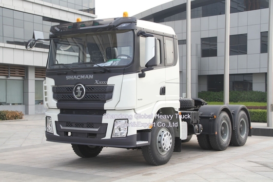 6X4 Drive Kiri atau Drive Kanan 380HP Shacman F3000 Tractor Trailer Digunakan Truk Kepala Traktor