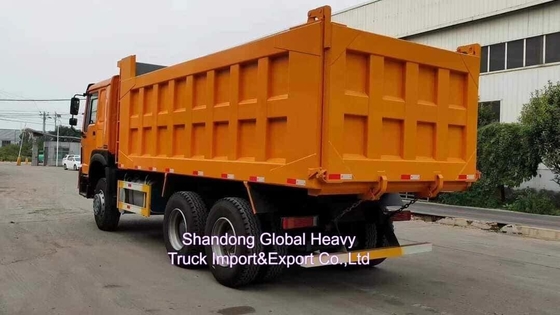 Sinotruk Pengangkutan Pasir Tangan Kedua Heavy Duty Dumper Digunakan Hohan A7 400HP 6 * 4 Tipper Dump Truck