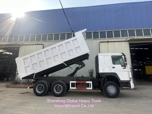 Pabrik langsung jual bekas / baru HOWO Dump Truck 6 * 4 Sinotruk 340HP / 380HP / 400HP Mini Tipper Truck