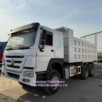 Pabrik langsung jual bekas / baru HOWO Dump Truck 6 * 4 Sinotruk 340HP / 380HP / 400HP Mini Tipper Truck