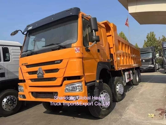 Kualitas Baik 371HP 375HP 6*4 10 Roda Digunakan HOWO Truk Pengeboran Truk Tipper untuk Pasar Afrika
