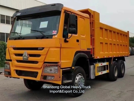 Kualitas Baik 371HP 375HP 6*4 10 Roda Digunakan HOWO Truk Pengeboran Truk Tipper untuk Pasar Afrika