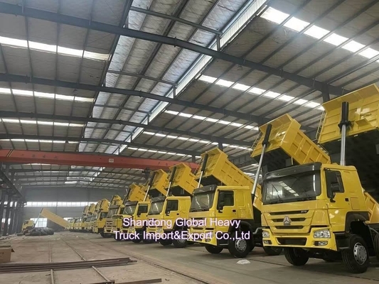 2024 Sinotruk Baru 380HP 6*4 Truk Tipper HOWO Truk Dump Di Stok