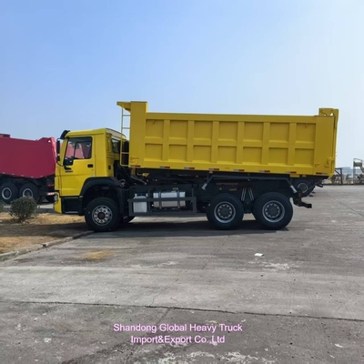 Sinotruck HOWO 6*4 10 Wheeler 20m3 30 Ton Heavy Tipper Truk Pengeboran bekas