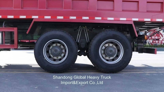 Digunakan Shacman Delong X3000 F3000 6*4 10 Roda 371 375 Kekuatan kuda Heavy Duty Tipper Dump Trucks
