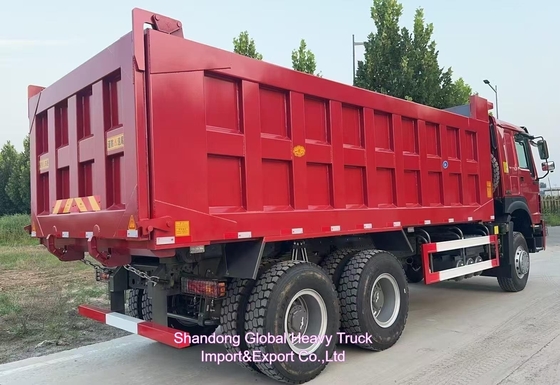 Digunakan Shacman Delong X3000 F3000 6*4 10 Roda 371 375 Kekuatan kuda Heavy Duty Tipper Dump Trucks