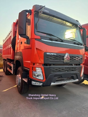 V7 Truk Pengeboran Sinotruk HOWO 6 4 Truk Tipper 30 Ton Truk Tipper untuk Filipina Siap Pengiriman