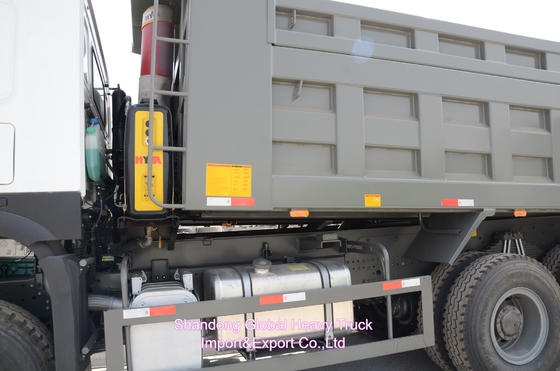 Truk dump berat bekas 6*4 375HP Sinotruk HOWO Truk tipper Truk dump