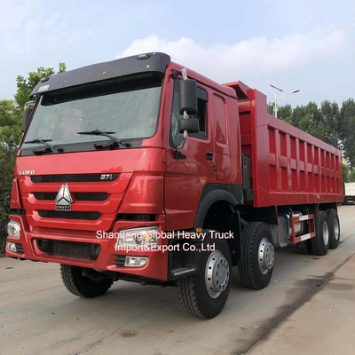 Sinotruk HOWO Kualitas Tinggi Truk Dump Tipper bekas LHD/Rhd Diesel 400 tenaga kuda 6X4 Truk Dump