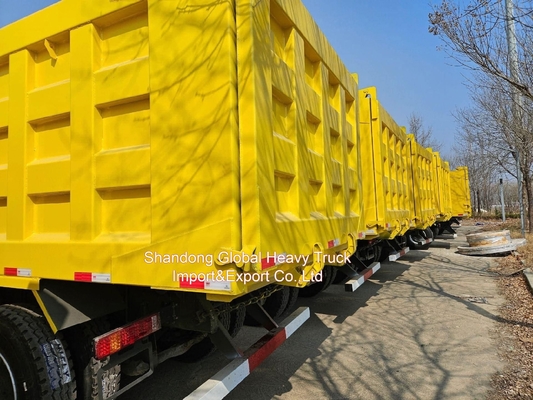 New Sinotruk HOWO 30 Ton Heavy Duty Sino Cargo 20cbm 6X4 371HP 380HP 400HP Off Road Dumper / Tipper Dump Trucks Untuk Transportasi