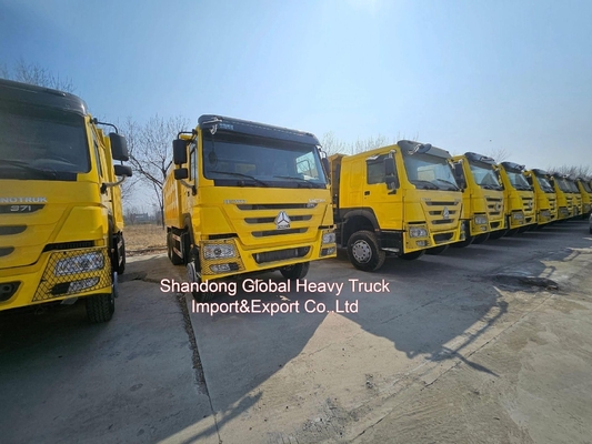 New Sinotruk HOWO 30 Ton Heavy Duty Sino Cargo 20cbm 6X4 371HP 380HP 400HP Off Road Dumper / Tipper Dump Trucks Untuk Transportasi
