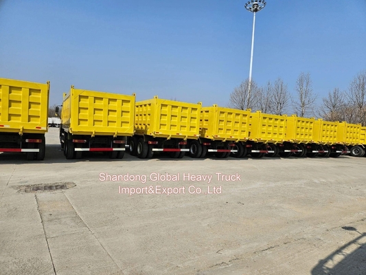 New Sinotruk HOWO 30 Ton Heavy Duty Sino Cargo 20cbm 6X4 371HP 380HP 400HP Off Road Dumper / Tipper Dump Trucks Untuk Transportasi
