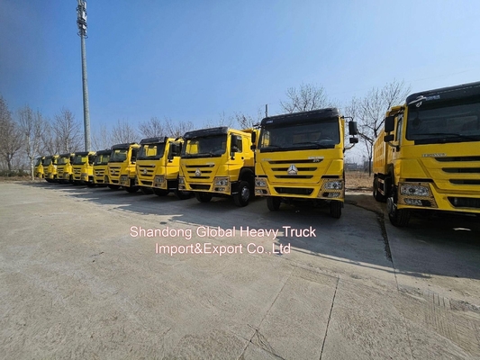 Sinotruck HOWO 6*4 10 Wheeler 20m3 30 Ton Heavy Tipper Truk Pengeboran bekas