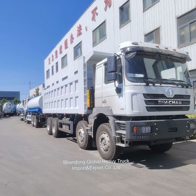 Shacman F3000 380HP 8×4 Drive Kapasitas Beban 50t Heavy Duty Dump Truck untuk Pertambangan dan Konstruksi