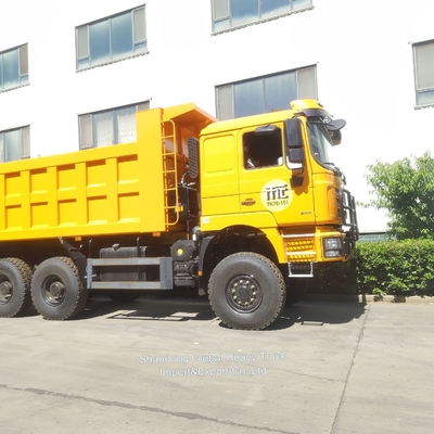 Performance High Mine Shacman 371/380/400/430HP Euro 2 Dump Trucks untuk Truk Pertambangan Berat