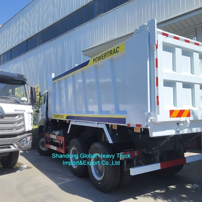 Truk Dump Prime Mover Baru Diesel HOWO Nx 380 6X4 10 Roda 380HP 430 HP Penggerak Roda Kanan Sino Truck