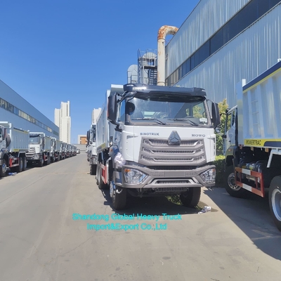 Truk Dump Prime Mover Baru Diesel HOWO Nx 380 6X4 10 Roda 380HP 430 HP Penggerak Roda Kanan Sino Truck