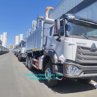 Truk Dump Prime Mover Baru Diesel HOWO Nx 380 6X4 10 Roda 380HP 430 HP Penggerak Roda Kanan Sino Truck