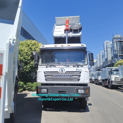 Truk Tipper Shacman 380HP Truk Sampah 6*4/8*4 Seri F3000 Truk Dump 80 / 120ton