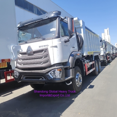 HOWO 10 Roda 371 380HP 400HP 430HP Penambangan Tipping Tipper Dump Truk Truk Bekas