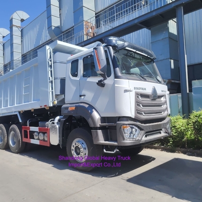 HOWO 10 Roda 371 380HP 400HP 430HP Penambangan Tipping Tipper Dump Truk Truk Bekas