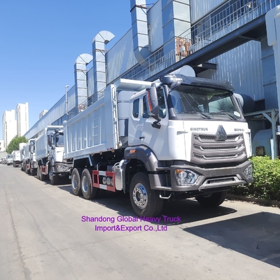 Truk Tipper Dump Hohan 12 Roda Bekas Sinotruk HOWO 8X4 Ex N Nx 371HP 380HP