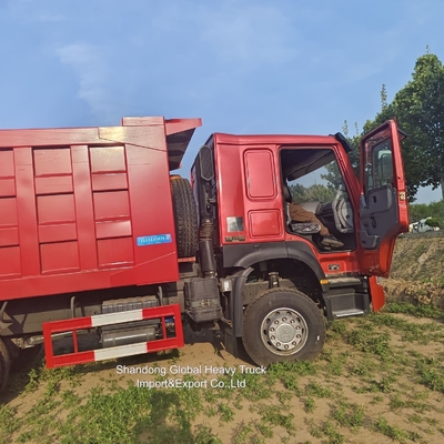 Efisiensi Konstruksi 336 HP 371HP 380HP 400HP 440HP HOWO Dump Truck Tipper Truck.