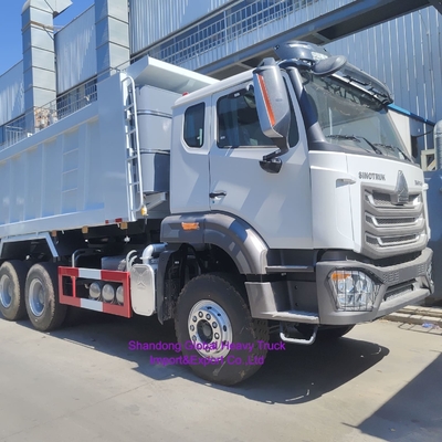Truk Tipper Dump Hohan 12 Roda Bekas Sinotruk HOWO 8X4 Ex N Nx 371HP 380HP