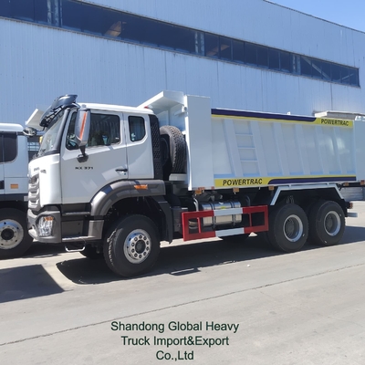 China Diesel Shacman X3000 Pertambangan 8X4 Heavy Duty Tipper / Truk Pengeboran