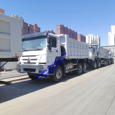 Sinotruk HOWO Kualitas Tinggi Truk Dump Tipper bekas LHD/Rhd Diesel 400 tenaga kuda 6X4 Truk Dump
